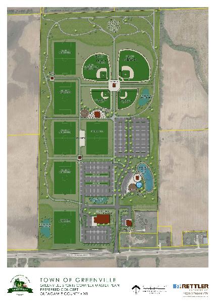 Greenville Sports Complex Master Plan Concept Photo